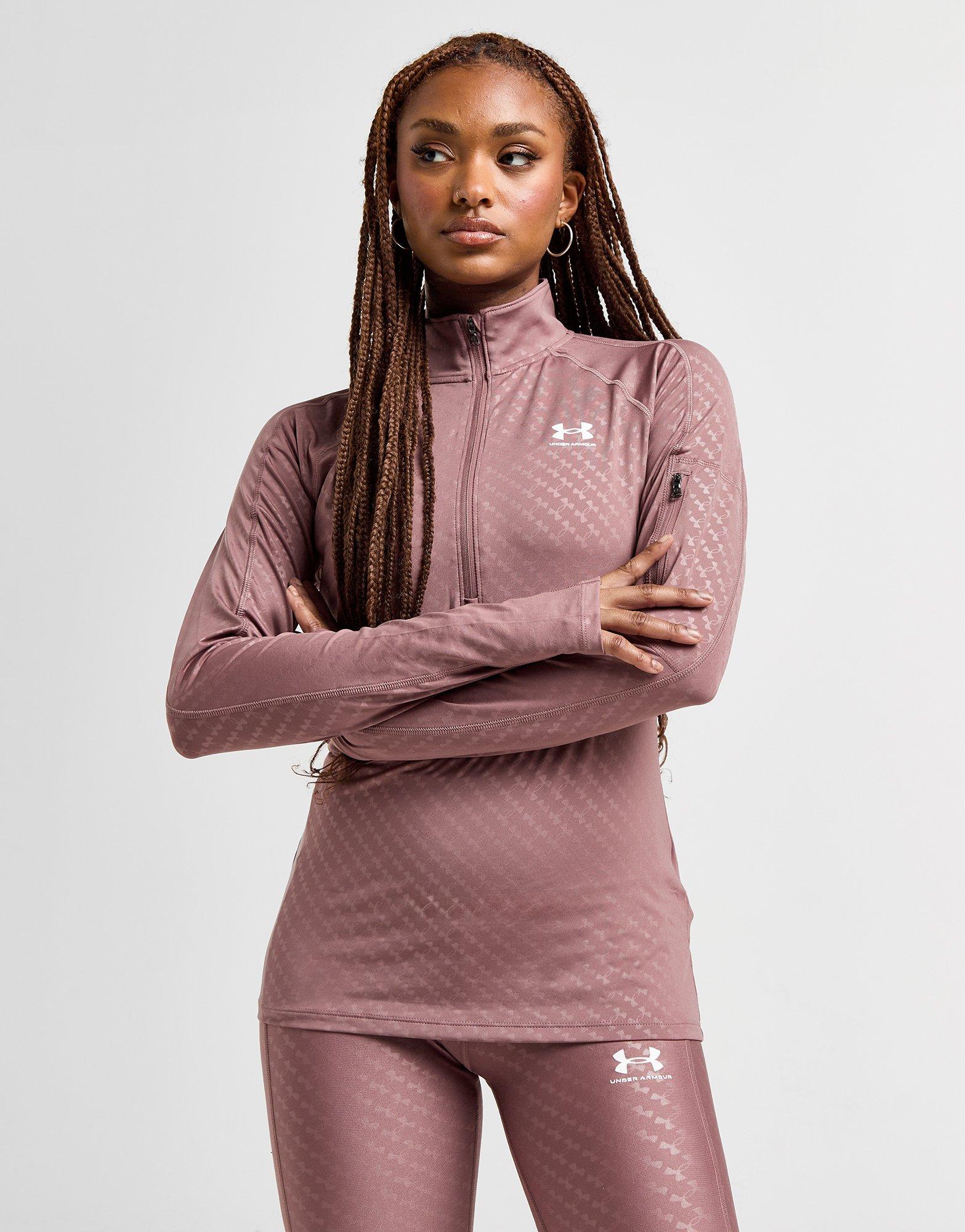 Under Armour Haut Zippé Imprimé Femme