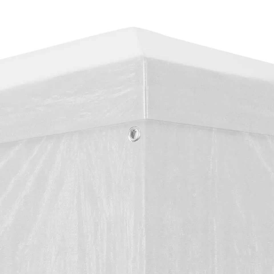 vidaXL - Partytent - Wit - Stof