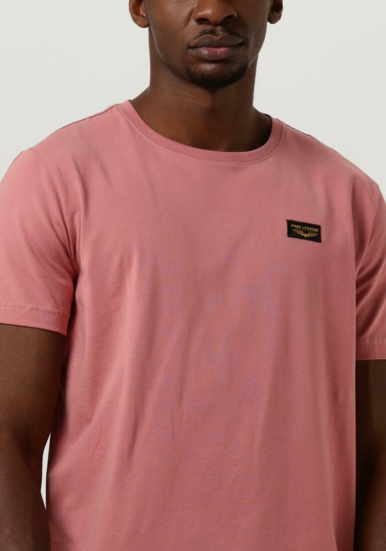 PME LEGEND roze pme legend t-shirt short sleeve r-neck guyver tee