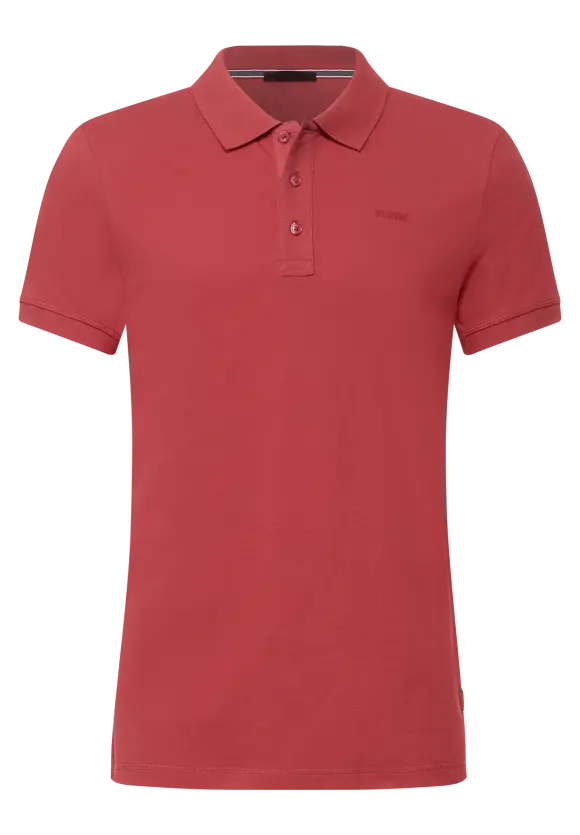 Piquée Poloshirt - lobster red