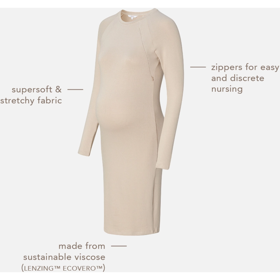 Noppies Still-Kleid Zane Light Sand