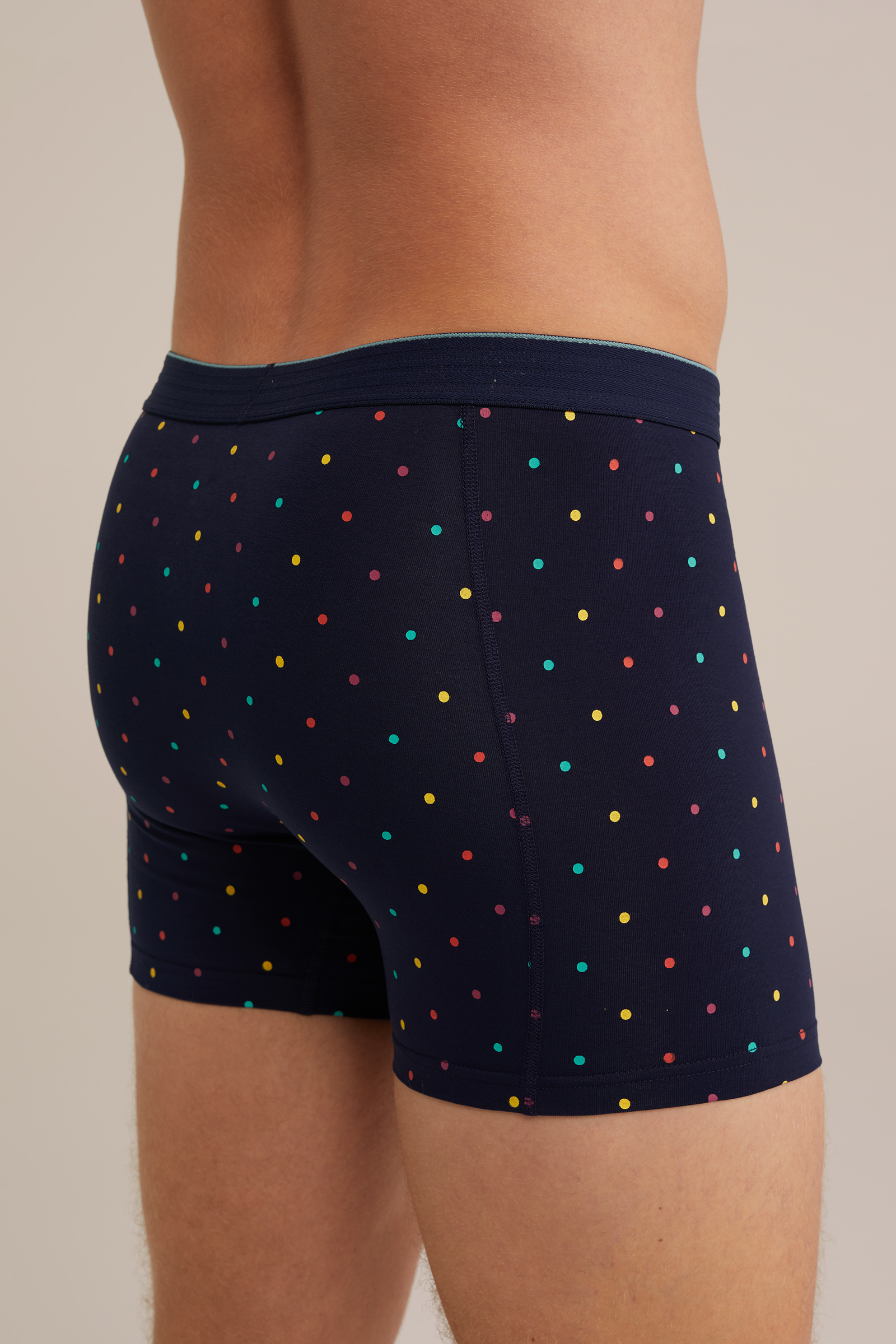 boxershort met dessin WE Fashion Donkerblauw