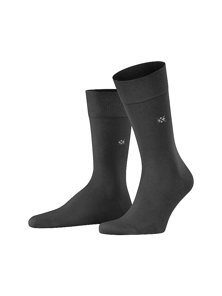 BURLINGTON Herren Socken DUBLIN SO 40-46 anthracite mel. grau