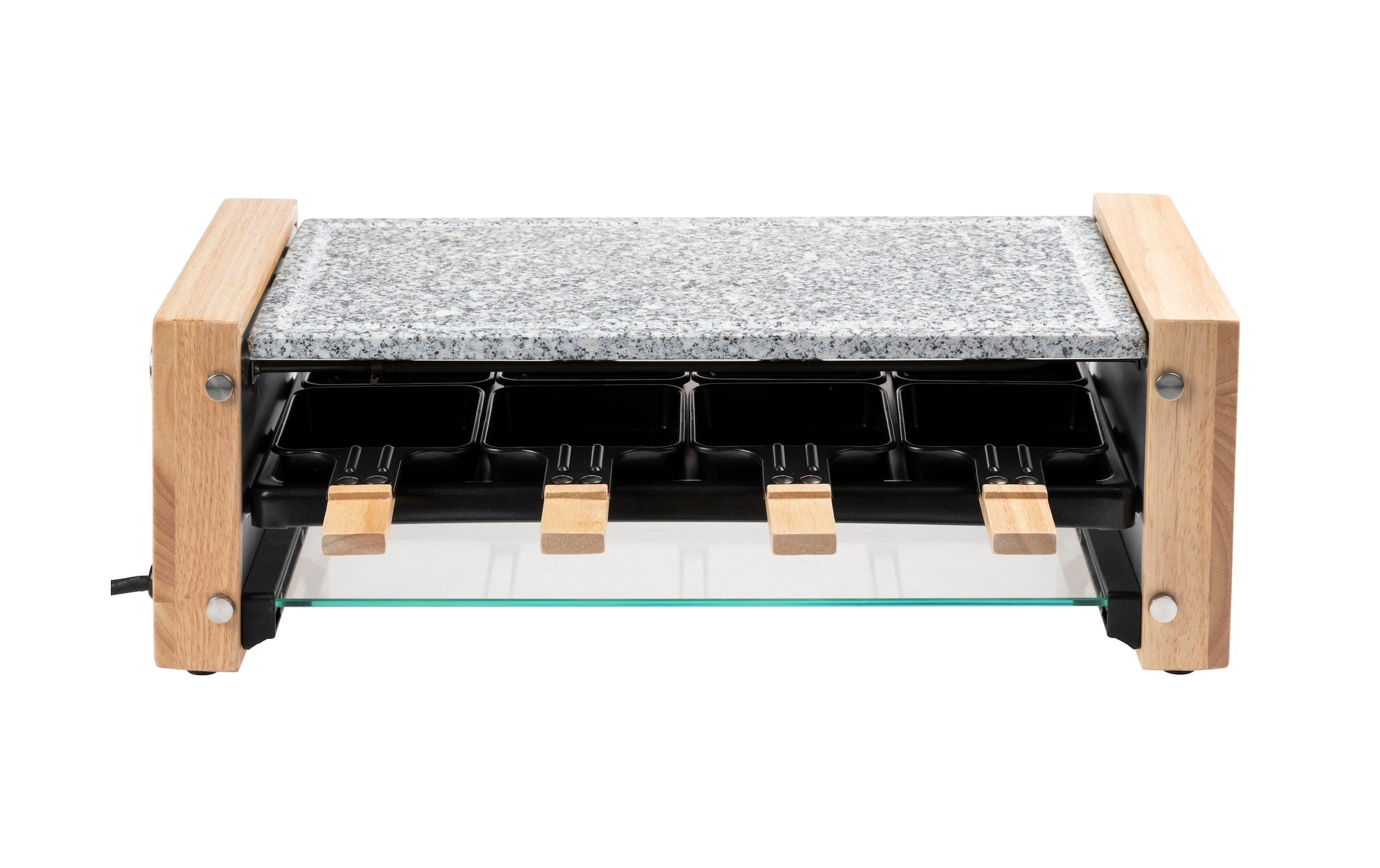 FURBER Raclette »Raclette-Grill 8P Holz/Stein« 1.200 W