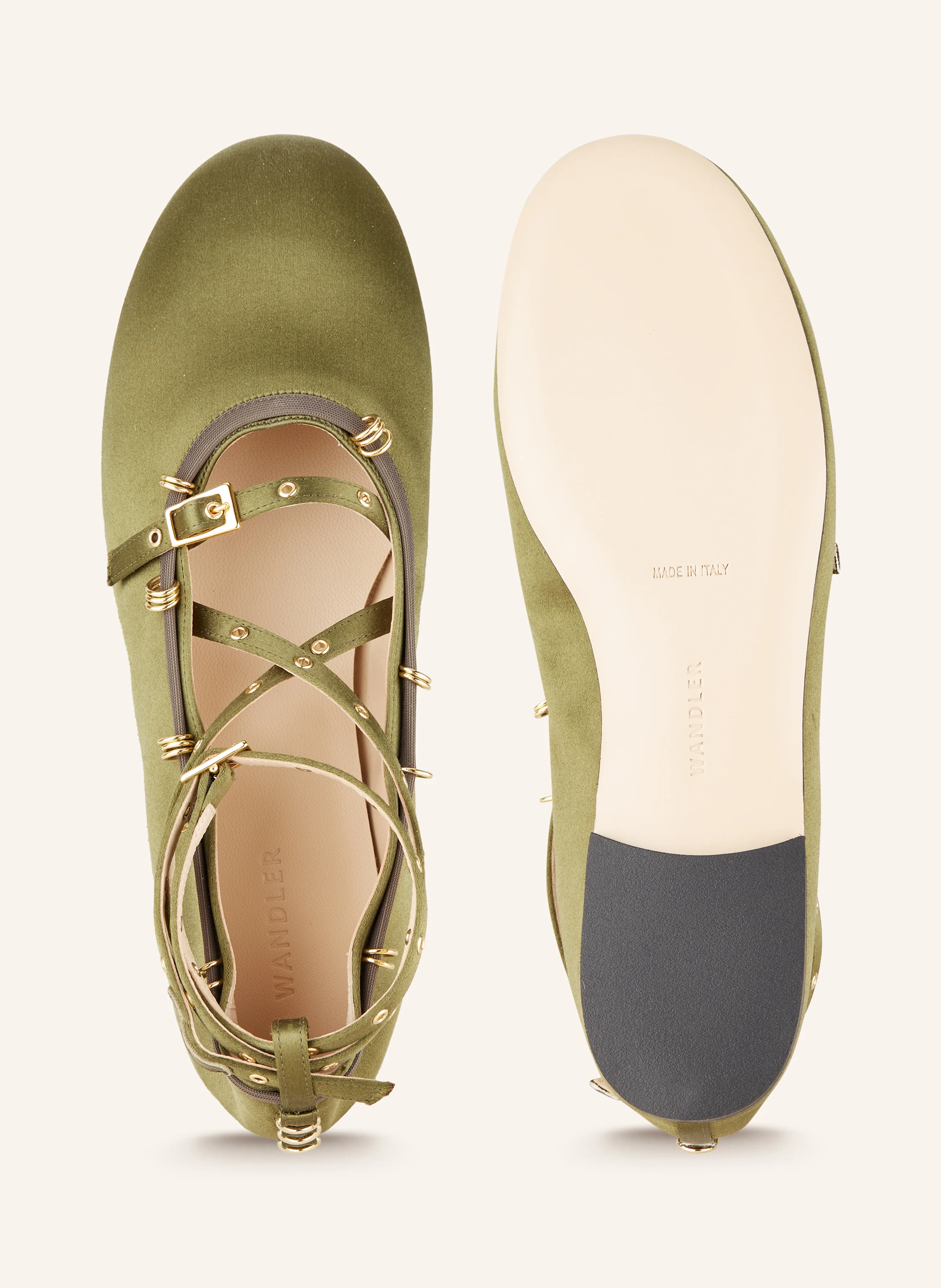 WANDLER Ballerinas JUNE aus Satin