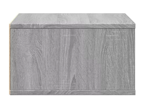 Support d'imprimante sonoma gris 49x40x22,5cm bois d'ingénierie
