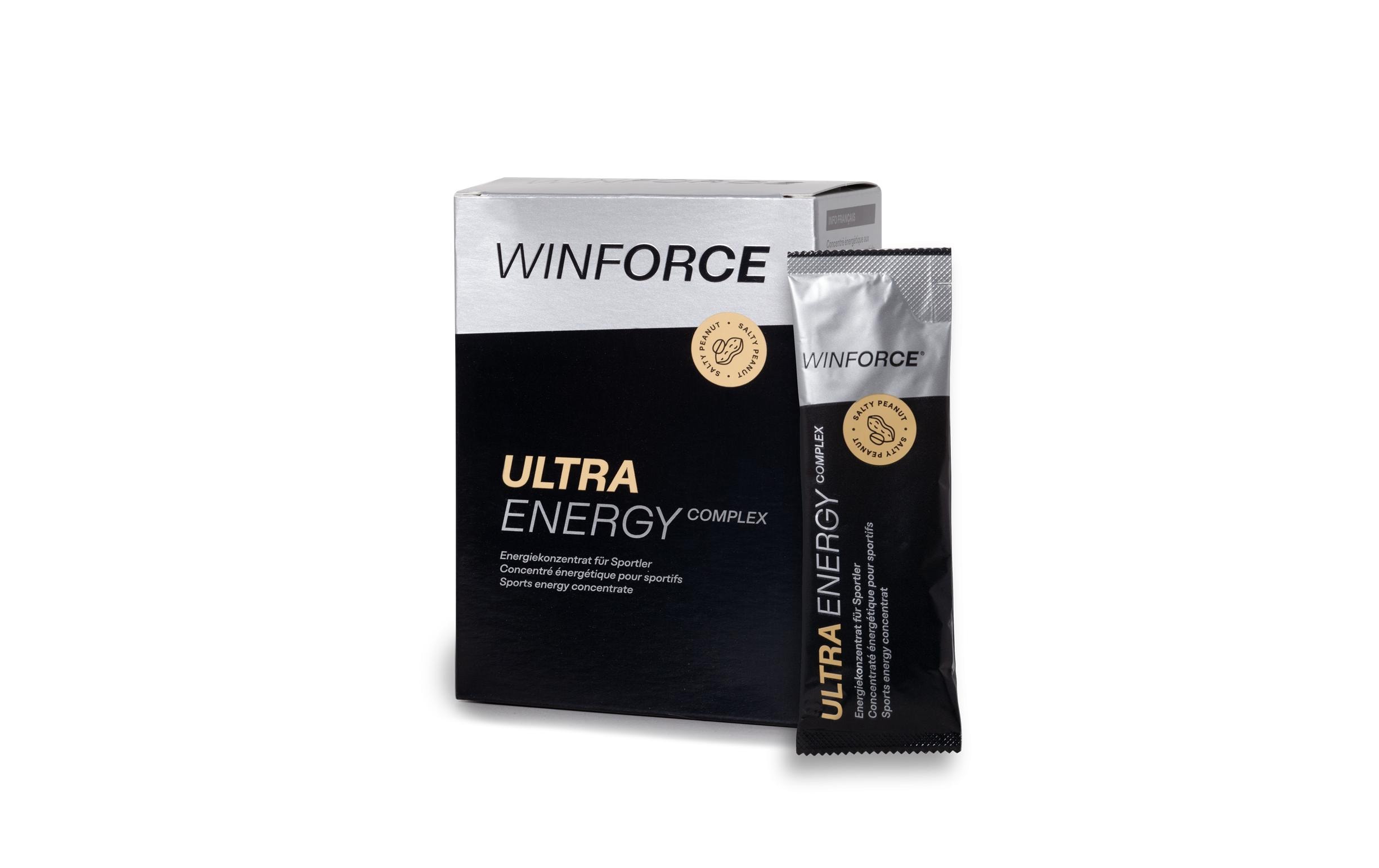Pulver Ultra Energy Complex Erdnuss, 10 StückEnergiekonzentrat für Sportler