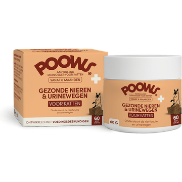 Poows Gezonde Nieren Kat 60g