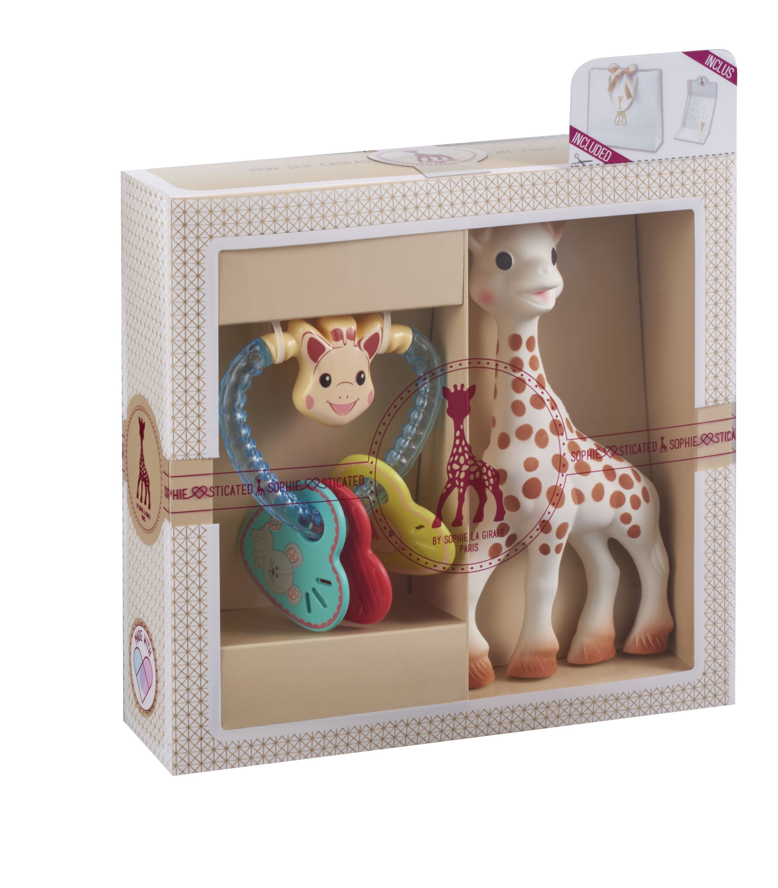 SOPHIE LA GIRAFE Geschenkbox Klassisch Set 3 1 Stk