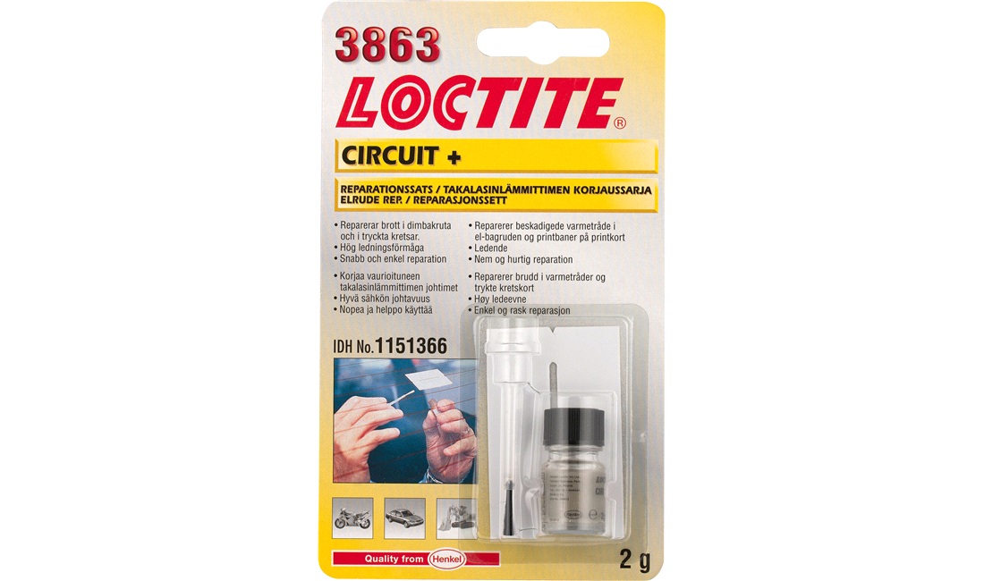 El bagrude rep.sæt Circuit + Loctite