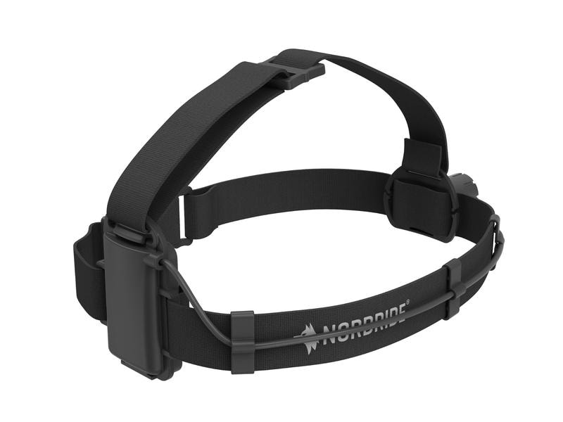 Nordride Stirnlampe Active Smart A Schwarz, 450 lm, IP45 LED Taschenlampe