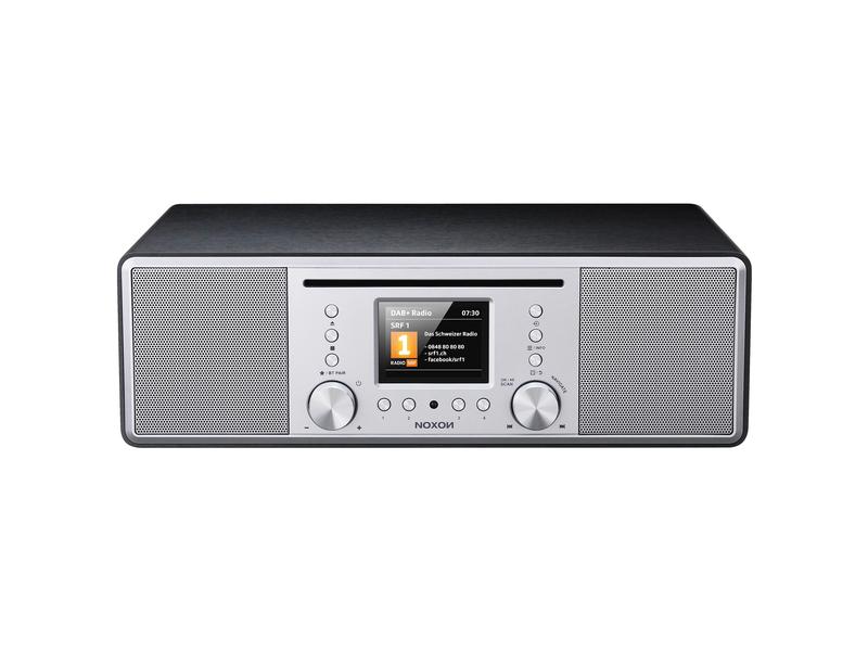 Noxon DAB  Radio Furka Silber DAB /FM/Bluetooth/CD-Spieler