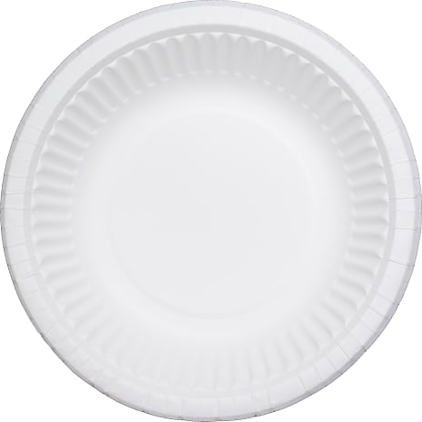 Budget papskåle Ø:19 cm 10-pak - hvid