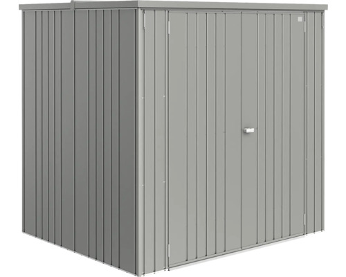 Biohort tuinhuis, maat 190 (187,1 x 151,1 cm), kwartsgrijs metallic