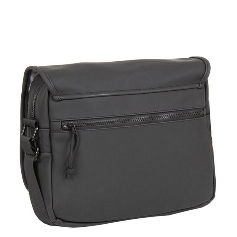 New Rebels Mart Flapover Schoudertas Black