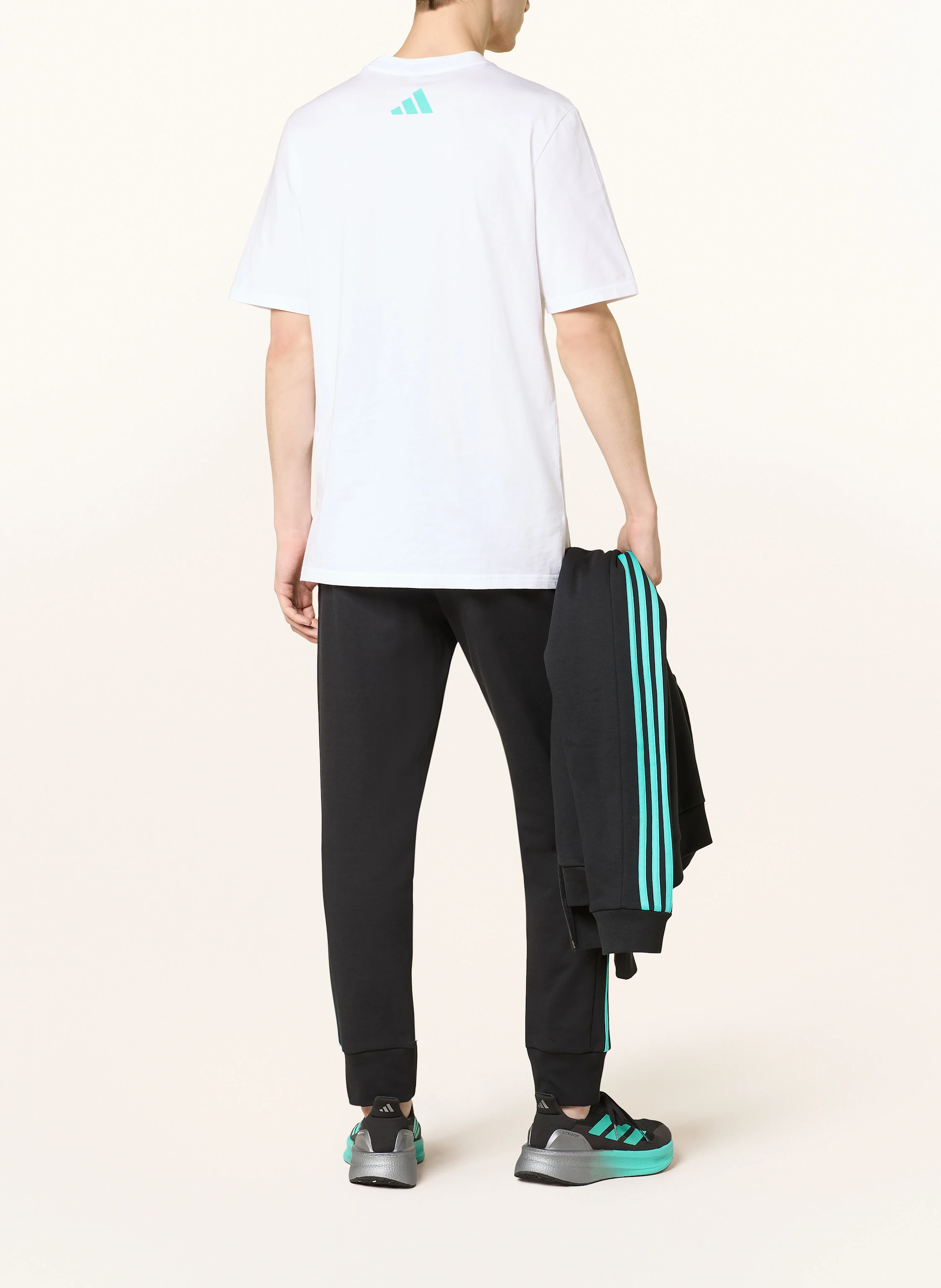 adidas Sweatpants MERCEDES - AMG PETRONAS FORMULA ONE TEAM DNA