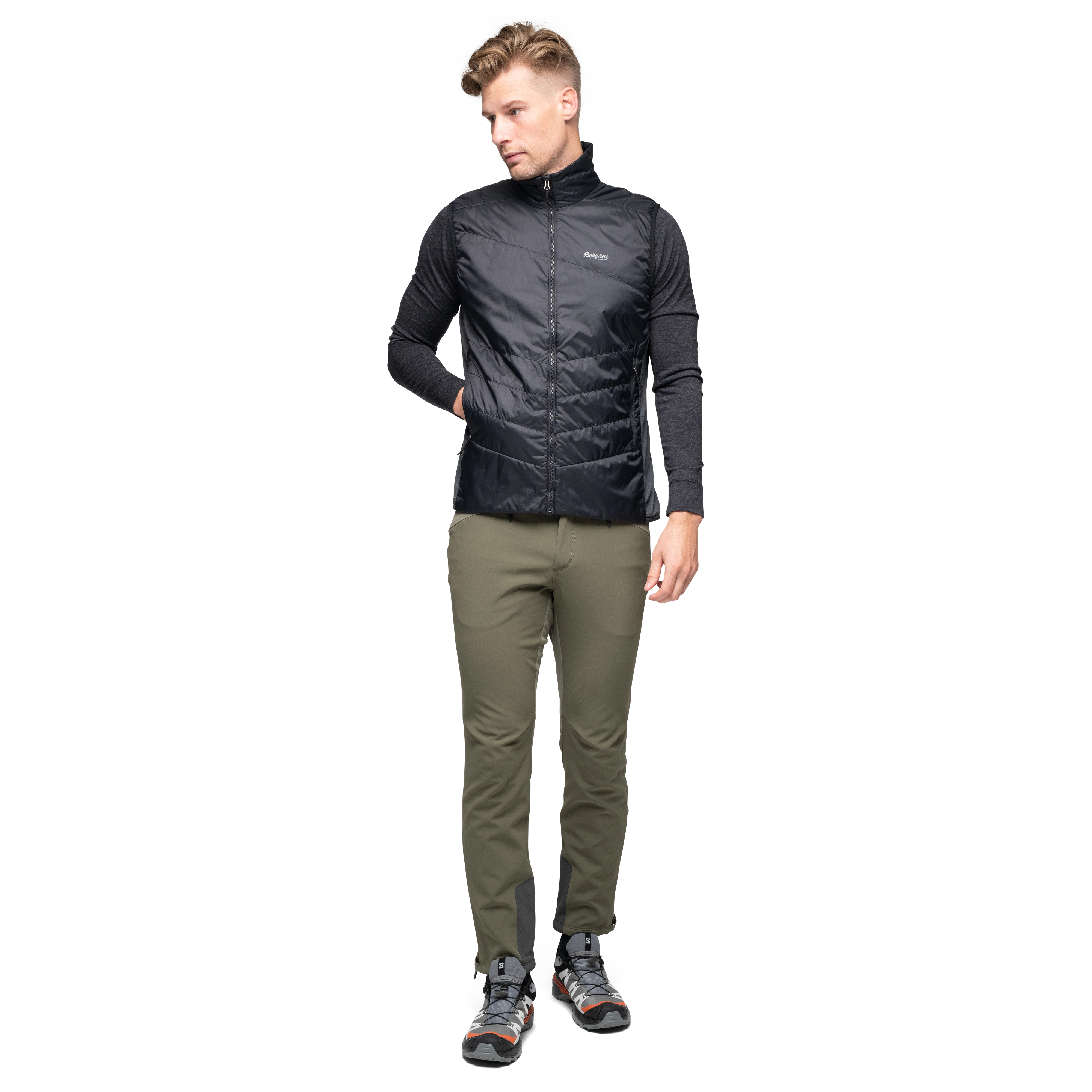 Rabot Insulated Hybrid Vest Men Black