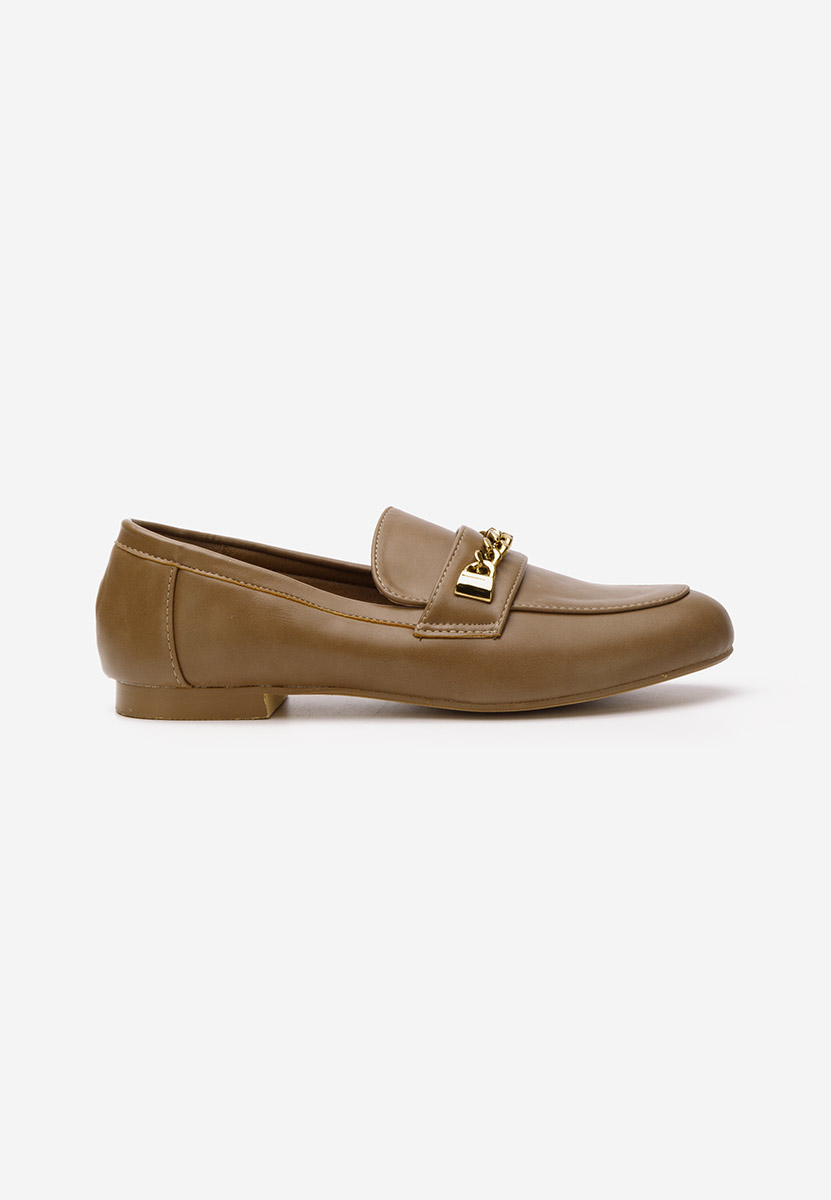 Mocassins femme kaki Bernada