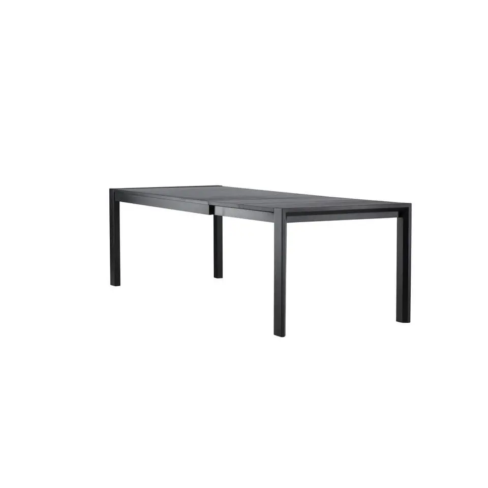 Svea - Tova uitschuifbare eettafel - 170/210/250 x 95 cm - zwart