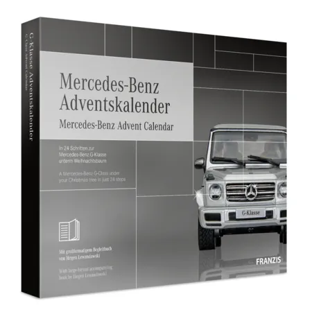 Franzis Adventskalender Mercedes Benz G Klasse, Maßstab 1:43