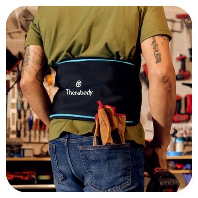 Ceinture de Massage Therabody RecoveryTherm Hot Vibration Back & Core