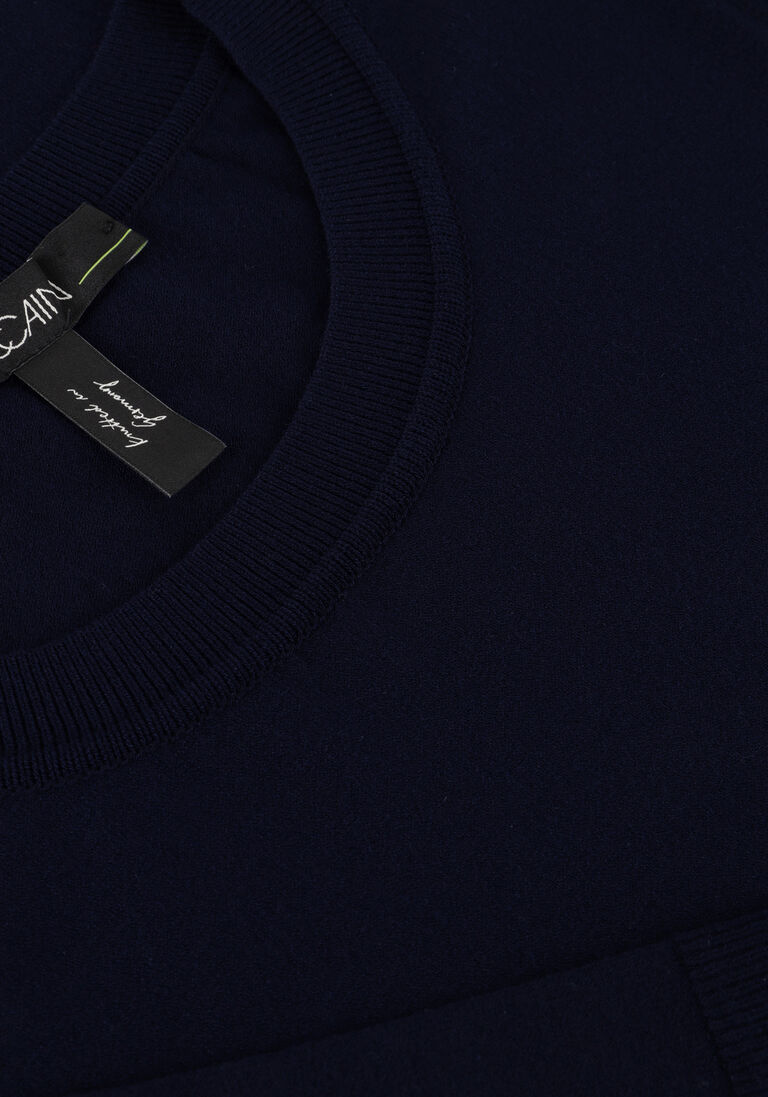 donkerblauwe marc cain essentials t-shirt +e 41.06 m11