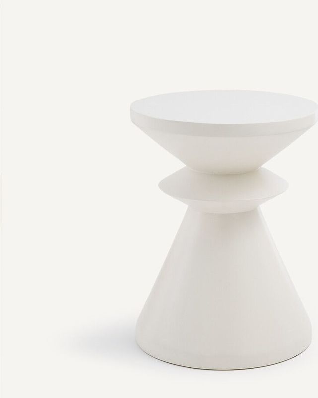 AM.PM. Alban - Bijzettafel - Wit - Acaciahout
