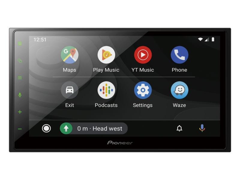 Pioneer Mediacenter SPH-DA250DAB-AN 2 DIN Pioneer SPH-DA250DAB-AN Auto Media-Receiver Schwarz WLAN 50 W Bluetooth