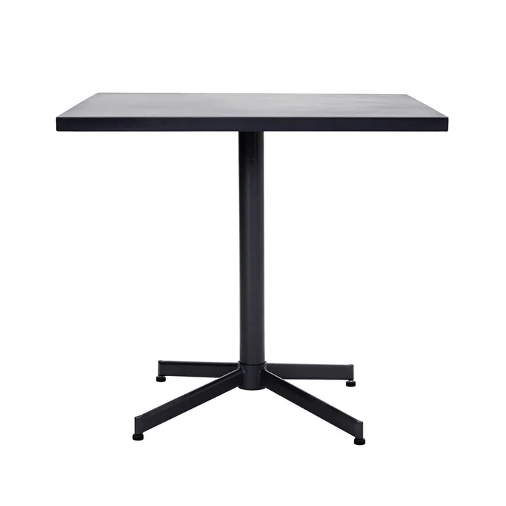 House Doctor - Helo Bistrotisch Outdoor, 80 x 80 cm, schwarz