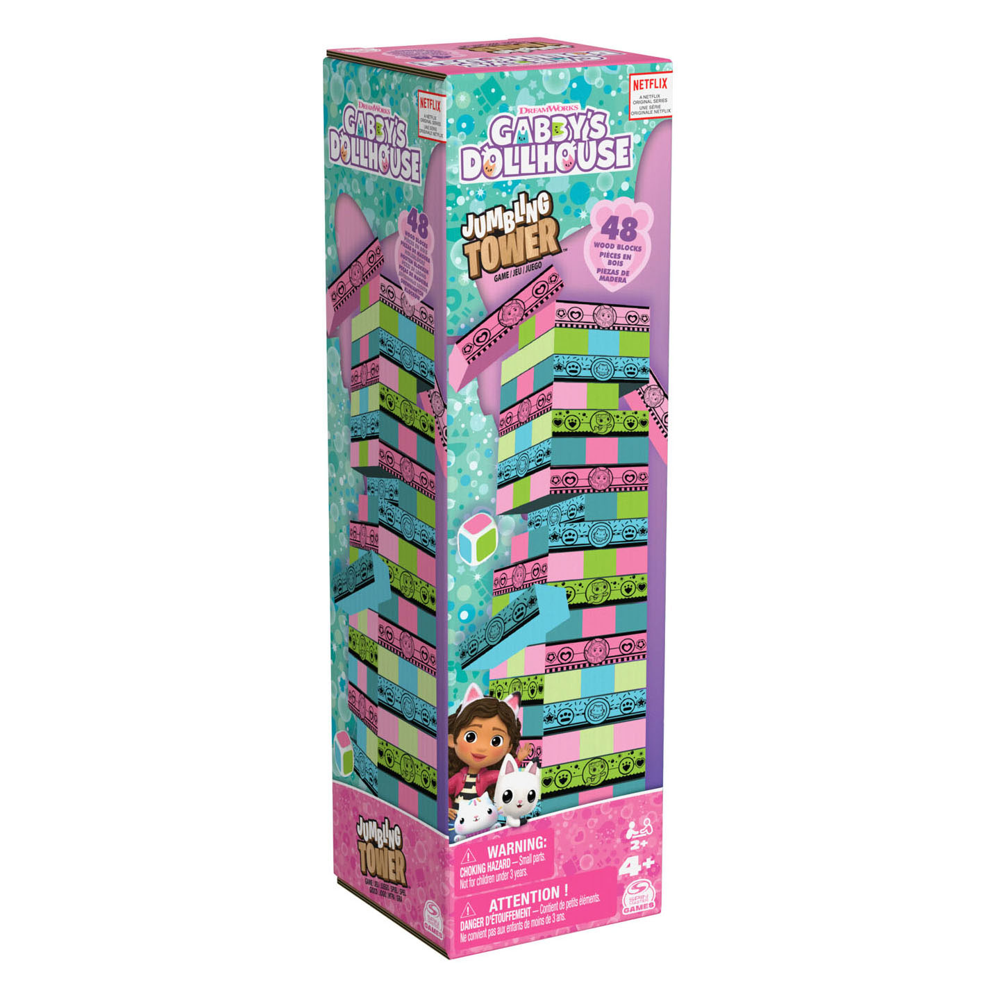 Gabby's Poppenhuis - Jumbling Tower Stapelspel