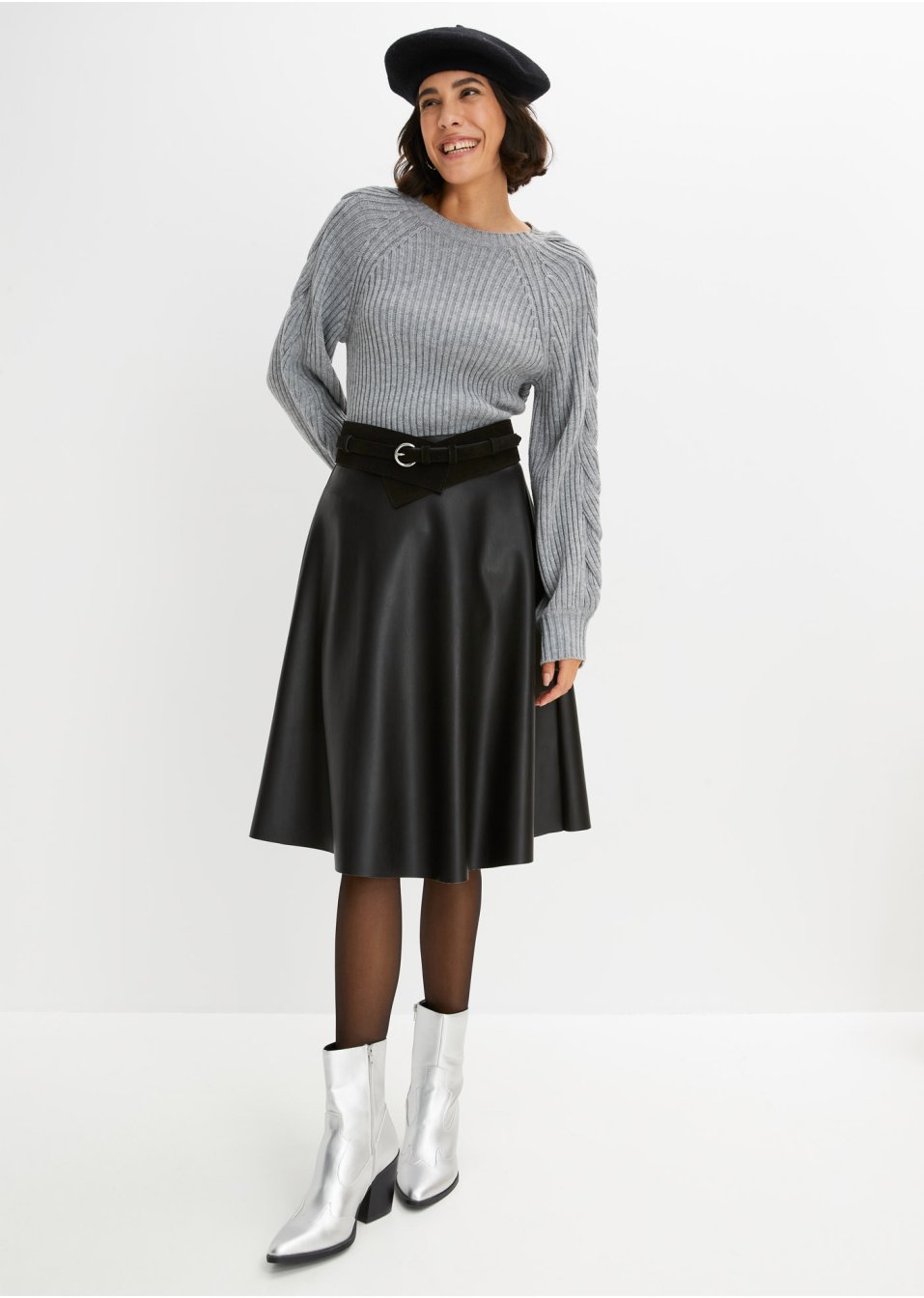 Pull à motif torsadé