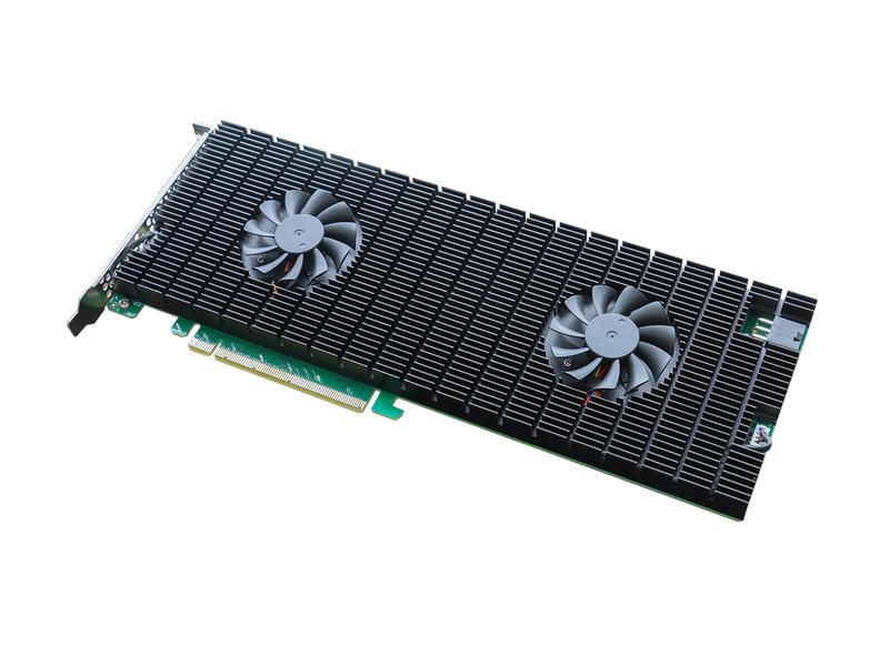 Highpoint Host Bus Adapter Rocket 1508 PCI-Ex16v4 - 8x M.2 PCIe 4.0 x16 8-Port M.2 NVMe HBA – Die schnellste M.2 NVMe-Konnektivitätslösung der Branche für PCIe Gen4