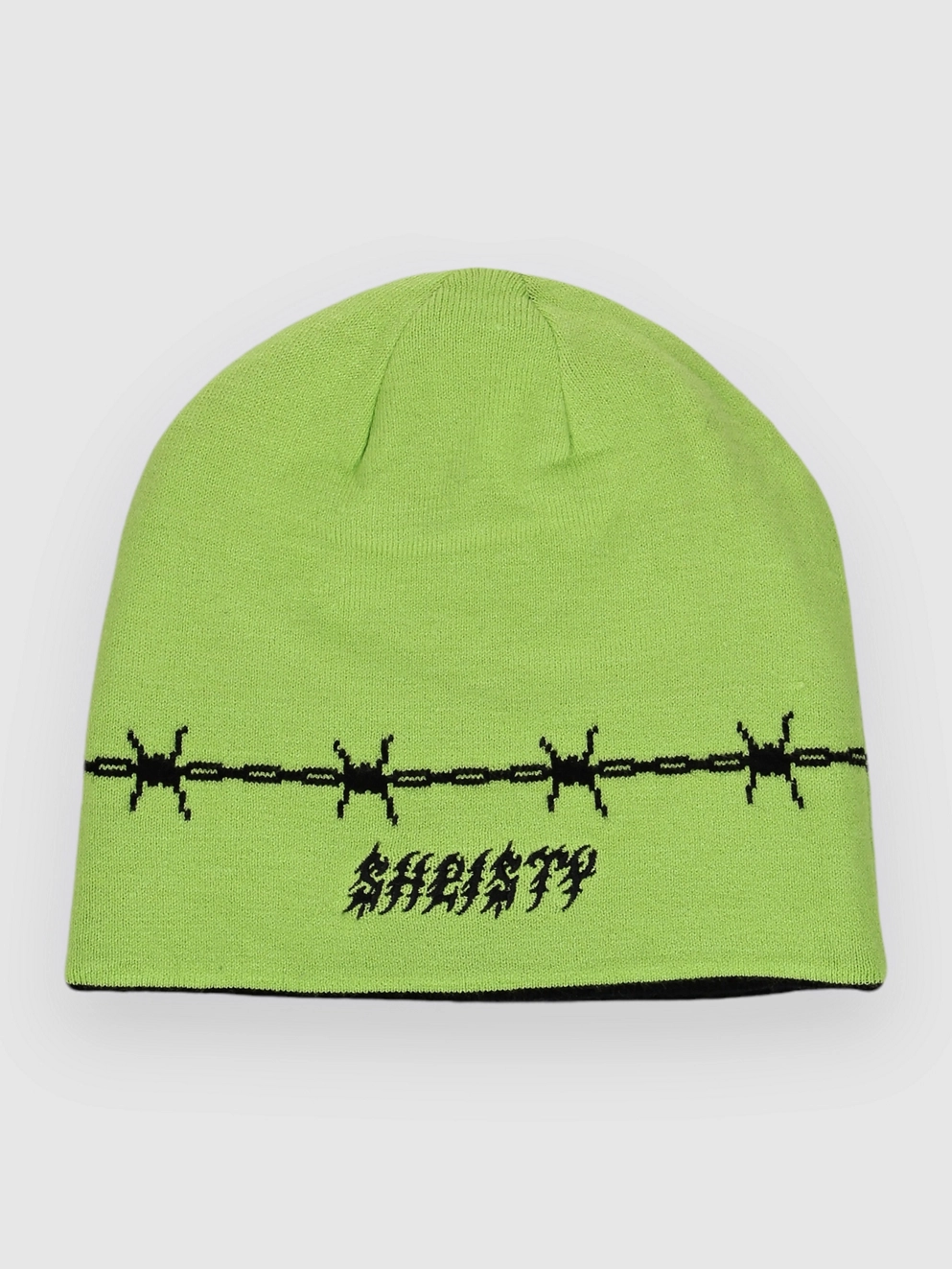 Sheisty Tribal Reversible Skully Beanie black