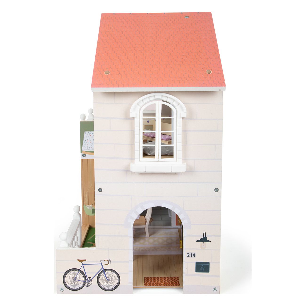 Smallfoot Puppenhaus Stadtvilla kompakt 12277 Kaufladen
