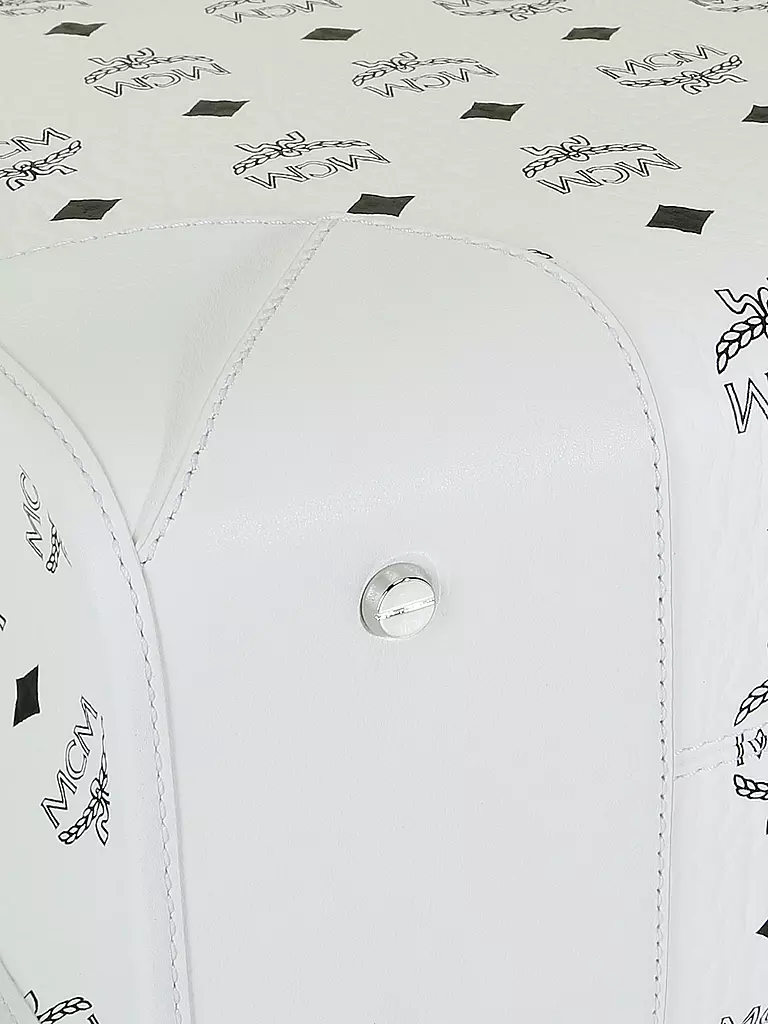 MCM Tasche - Tote Bag MÜNCHEN L weiss