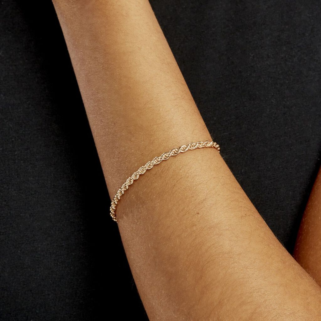 Bracelet Azelys Plaqué Or Jaune
