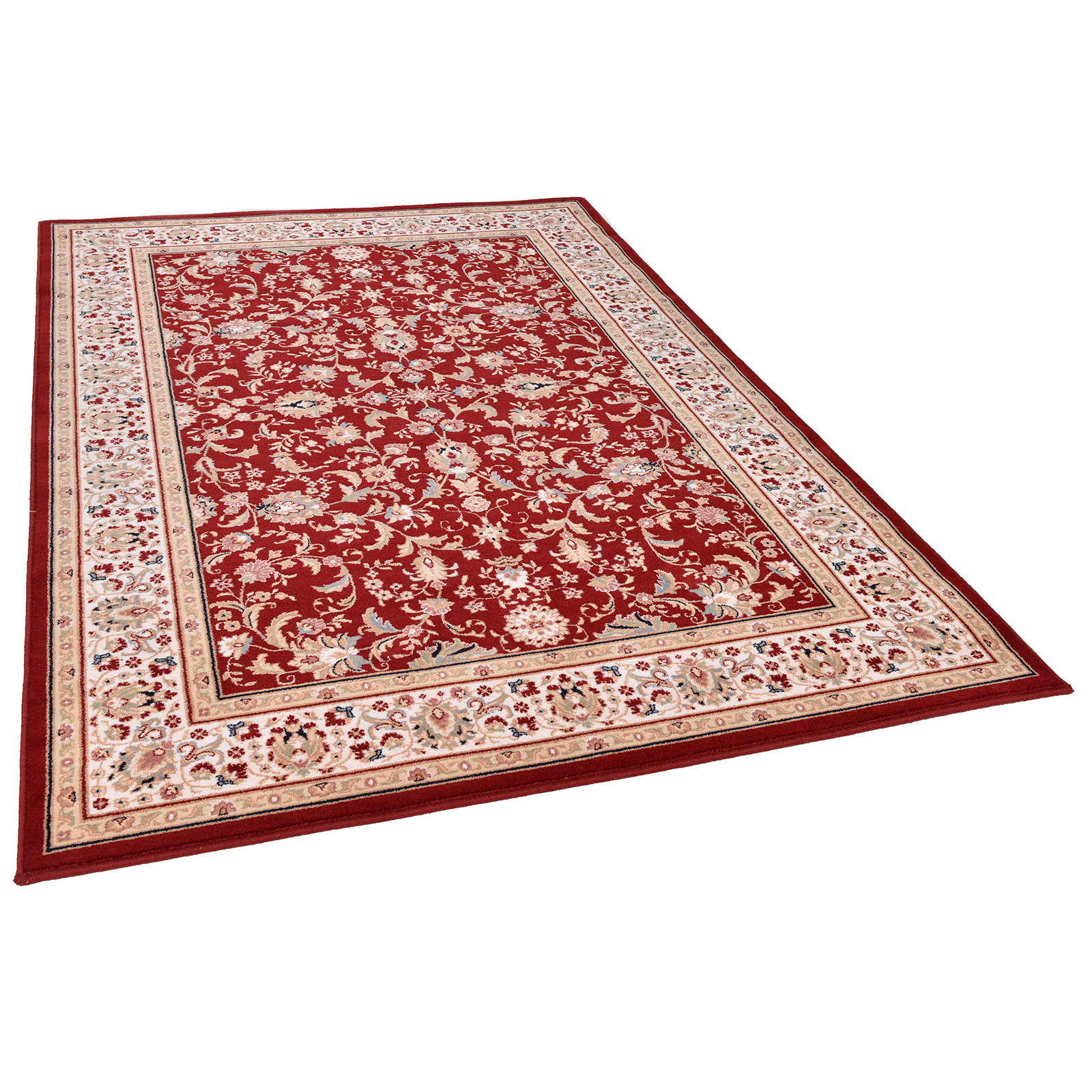 Orientteppich - rot-beige - 80x150 cm