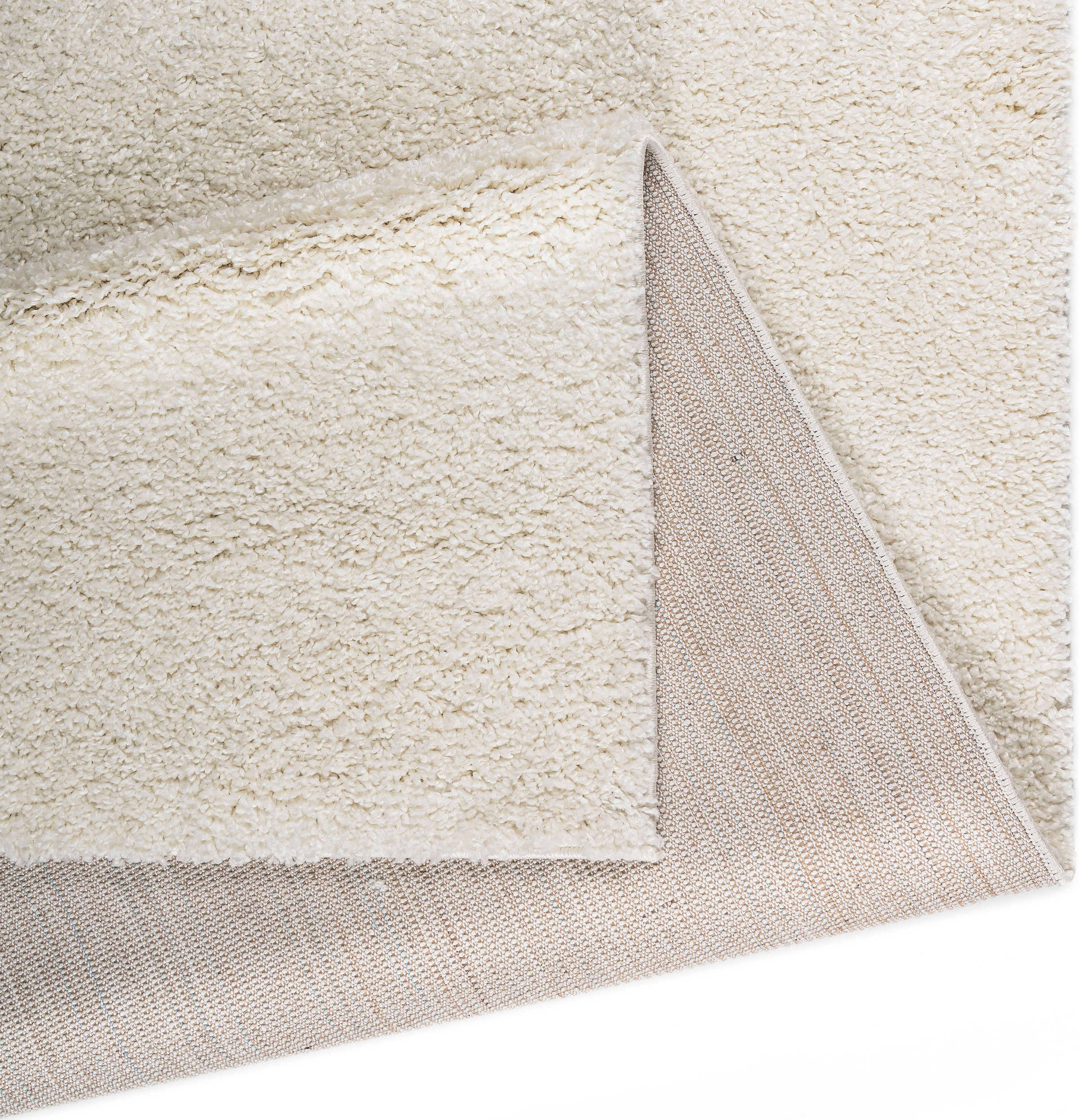 Bruno Banani Hochflor-Teppich »Shaggy Soft« rechteckig 30 mm Höhe gewebt, Uni Farben, besonders weich und kuschelig, Kundenliebling