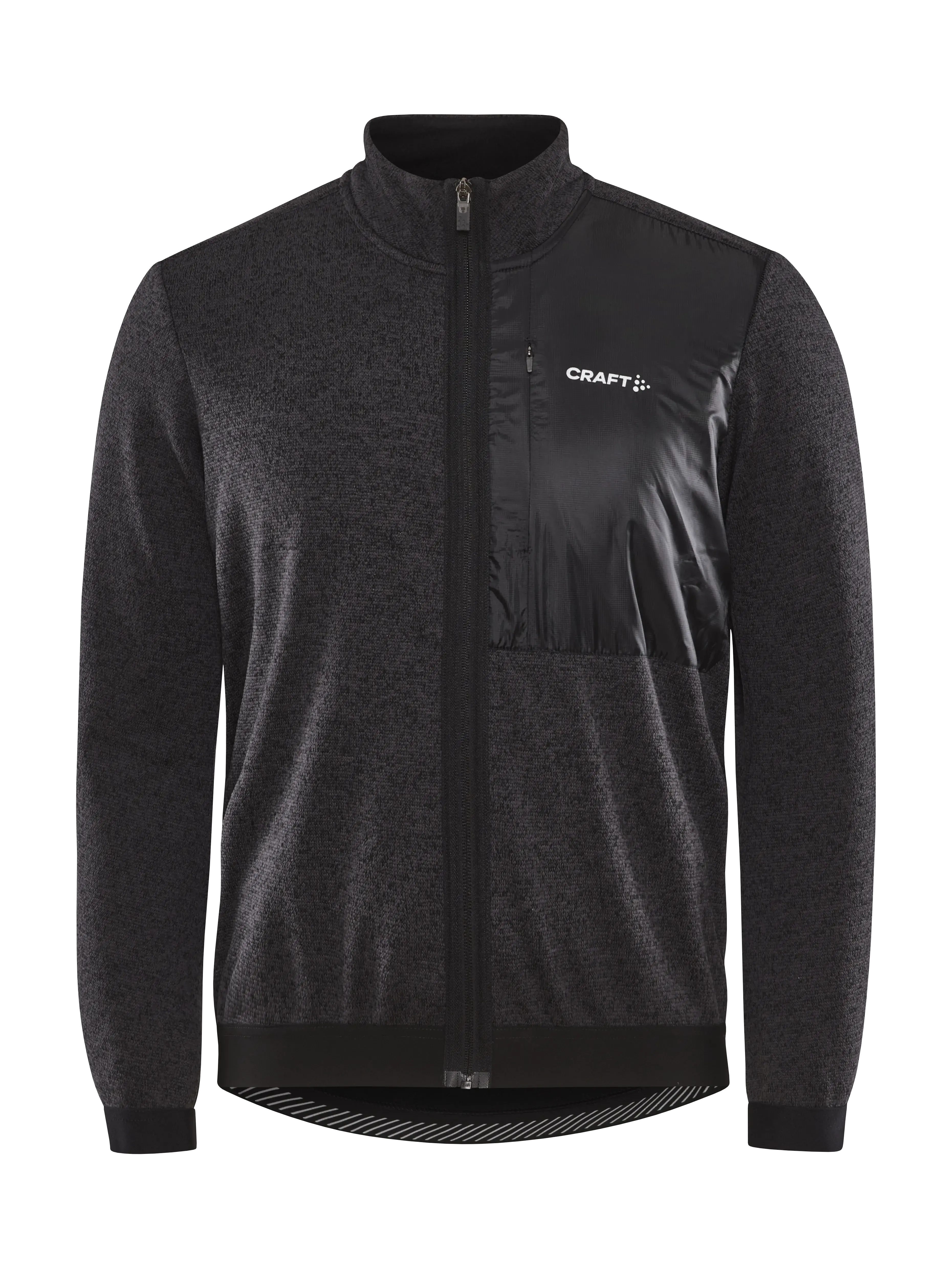 Craft ADV Gravel SubZ Knit Fietsjack Zwart Heren