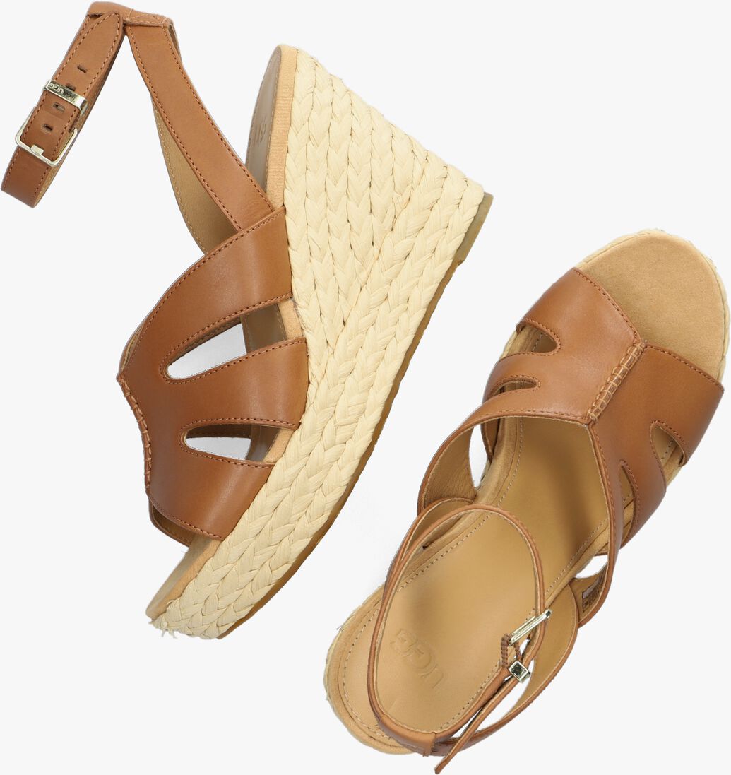 UGG cognac ugg sandalen w careena