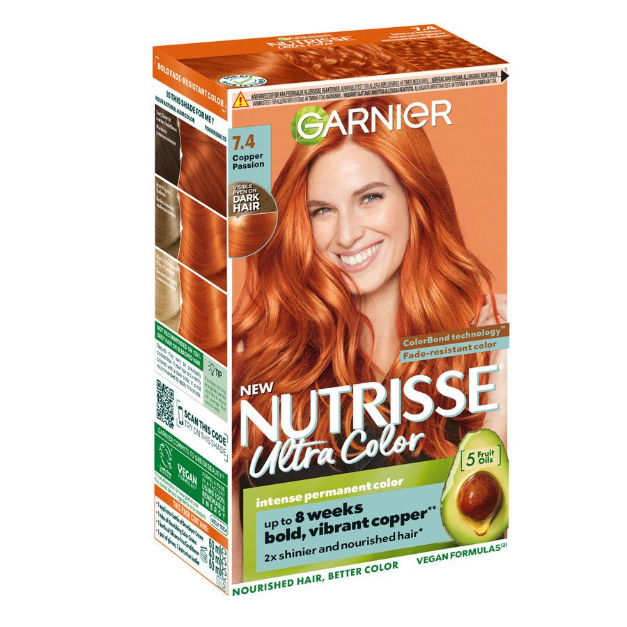 Garnier Nutrisse Ultra Color 7.40 Copper Passion