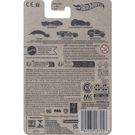 Hot Wheels bat-man biler – flere varianter – assorteret