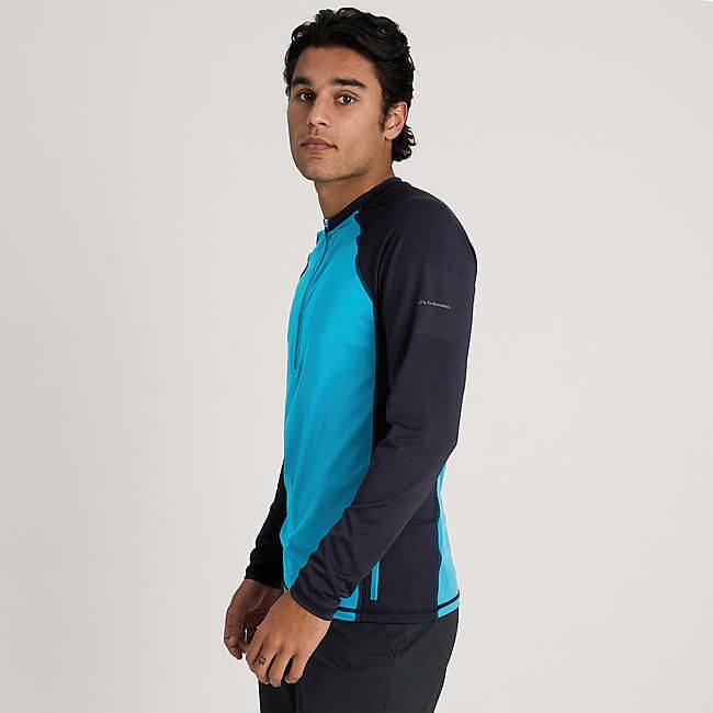 KATHMANDU - T-SHIRT ML 1/2 ZIP WTR-SEEKER MN
