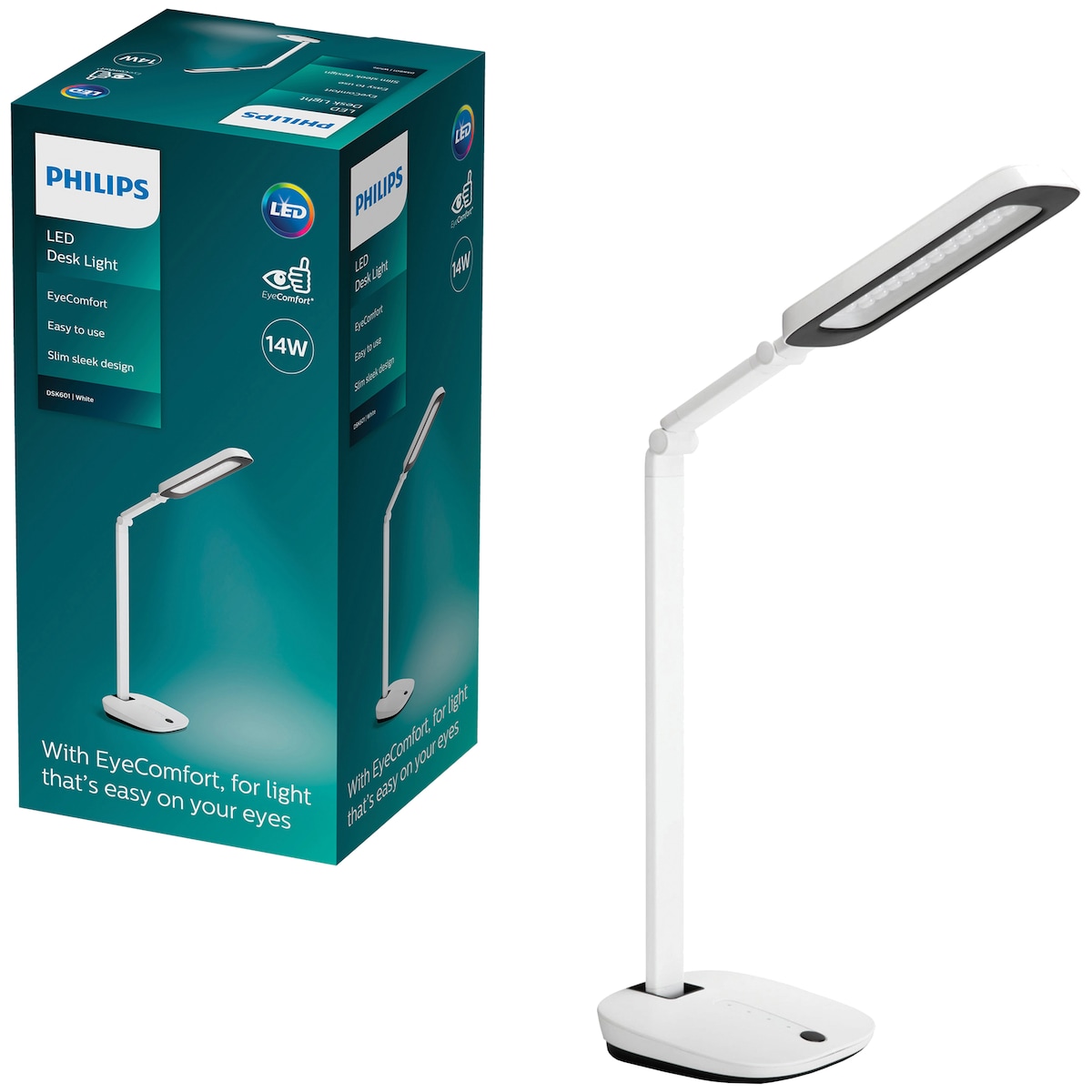 Philips RobotPlus skrivebordslampe 14W