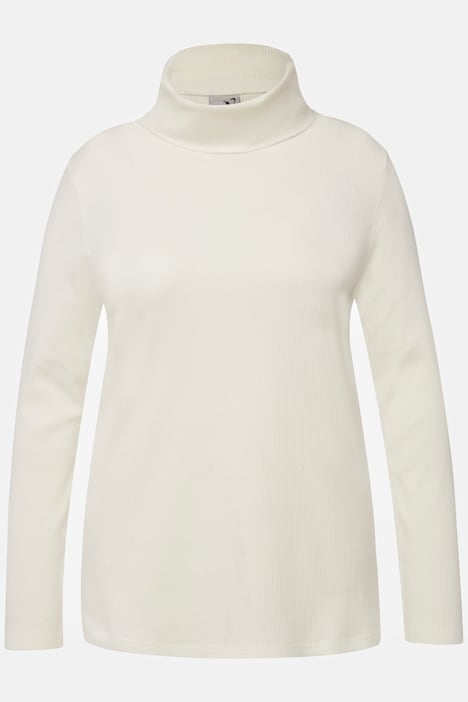 Shirt, Rollkragen, Classic, Langarm