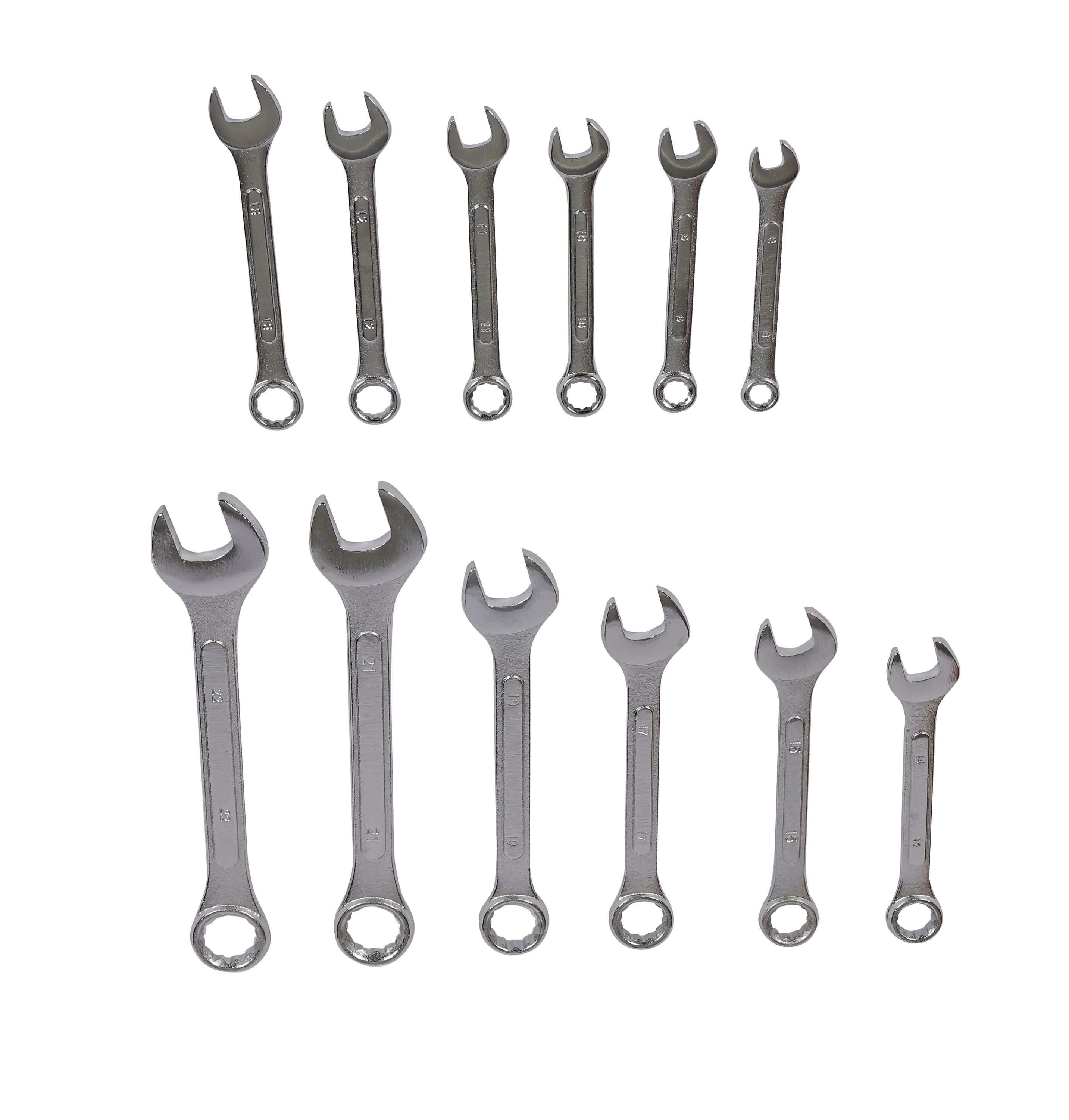 Ringgabelschlüssel Set 12-teilig