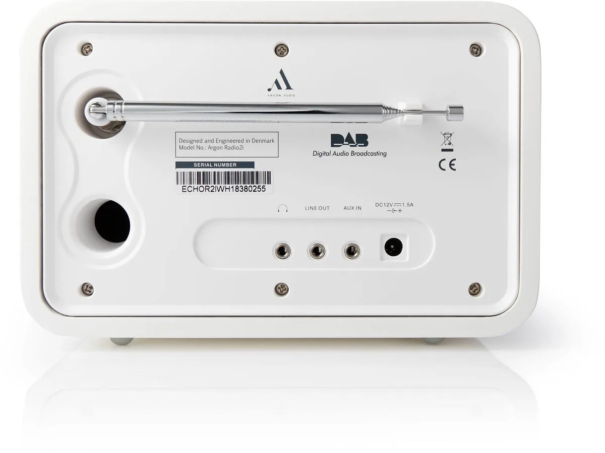Argon Audio Radio 2i MK2 Blanc Enceintes connectées