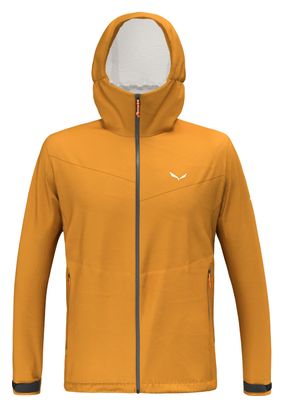 Veste Imperméable Salewa Puez Aqua Jaune