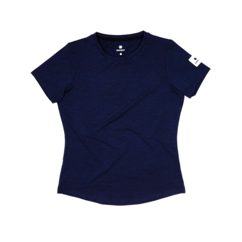 saysky clean pace ss tee dame 2001 blue