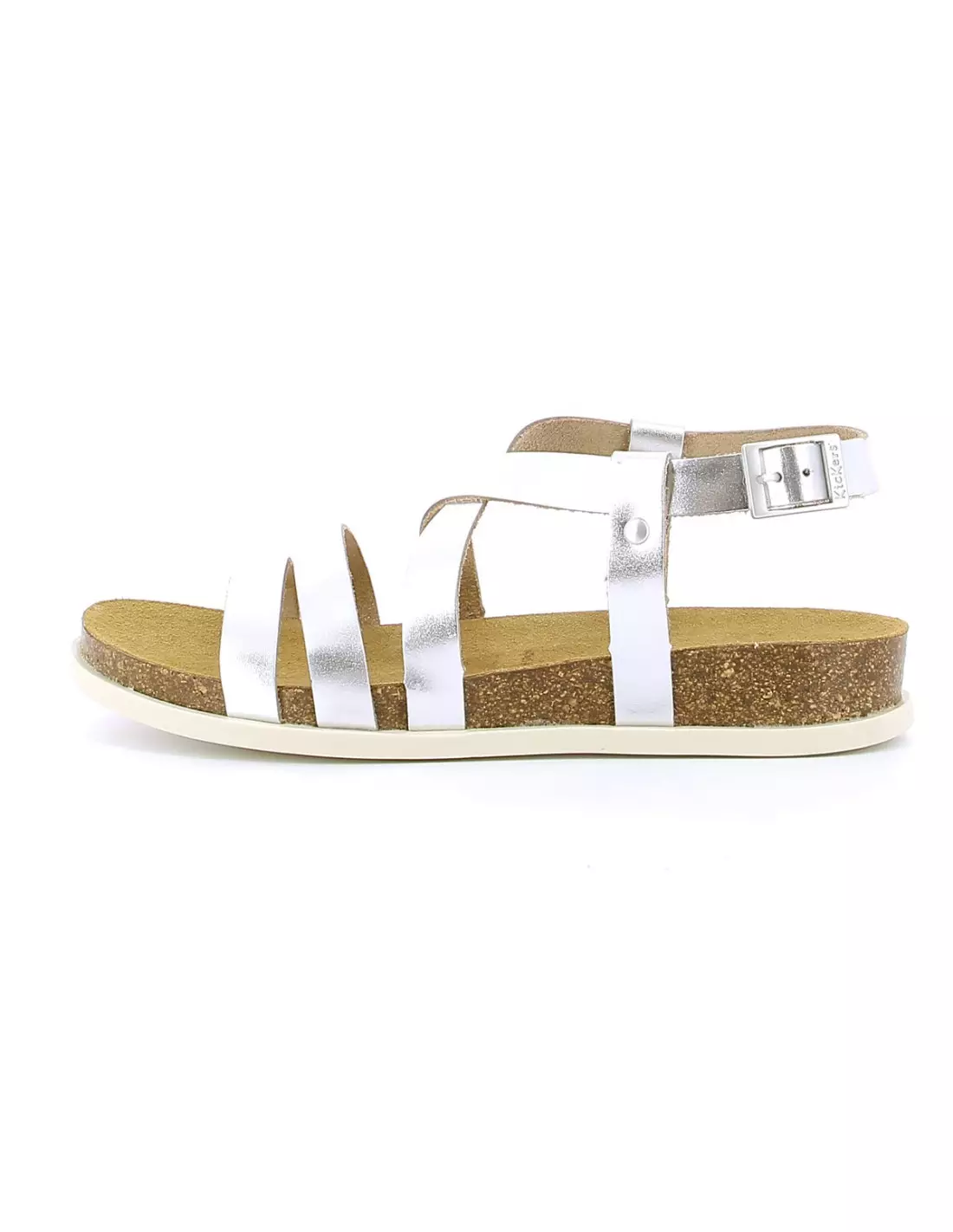 KICKERS KICK ALICE - Sandales & nu-pieds KICKALICEARGENT